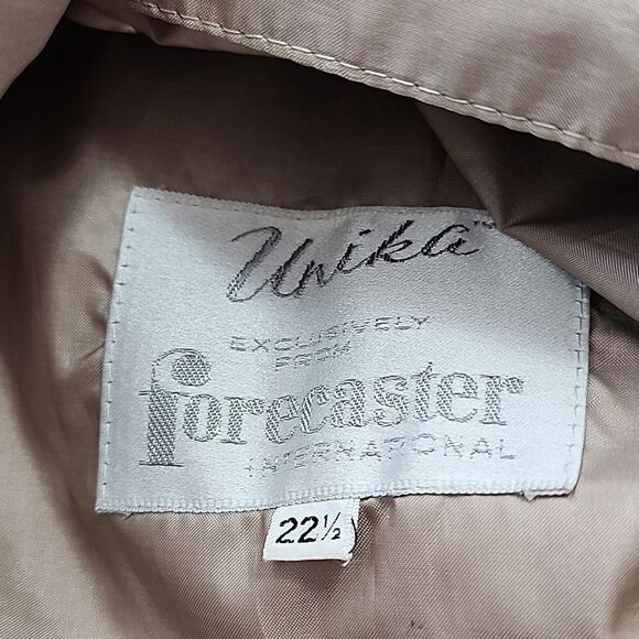 Vintage Forecaster Trench Coat Raincoat Size 22 1/2 from 1970's - Picture 12 of 13